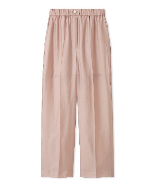 Mila Owen（ミラオーウェン）の「SET UPウエストゴムシアーパンツ（その他パンツ・レディース・ベージュ/ブラック/ピンク・1/0）」の8枚目の写真