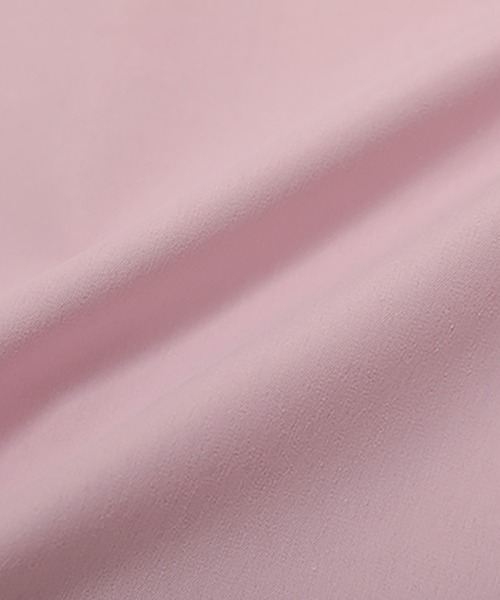 タグ付き　fitmore パフスリーブブラウス ピンク ZOZO限定商品＆限定カラー】スカラップカラーパフスリーブ