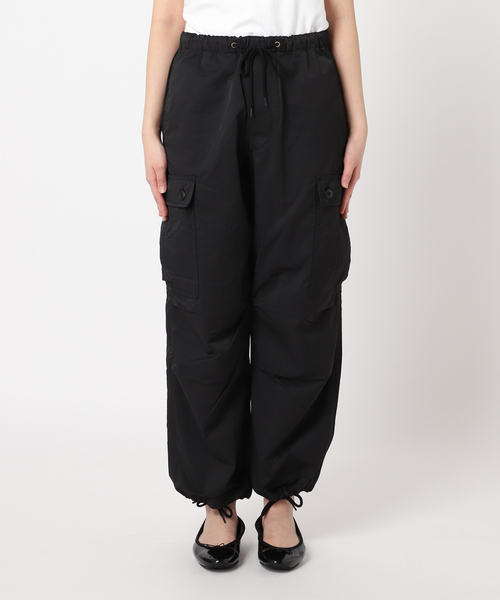 U by SPICK&SPAN（ユーバイスピックアンドスパン）の「【SUNNY SPORTS/サニースポーツ】イージーワイドカーゴパンツ 53243-2-13810（カーゴパンツ・レディース・カーキ/ブラック・FREE）」の19枚目の写真