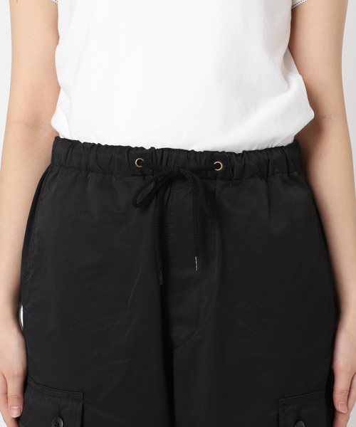 U by SPICK&SPAN（ユーバイスピックアンドスパン）の「【SUNNY SPORTS/サニースポーツ】イージーワイドカーゴパンツ 53243-2-13810（カーゴパンツ・レディース・カーキ/ブラック・FREE）」の22枚目の写真