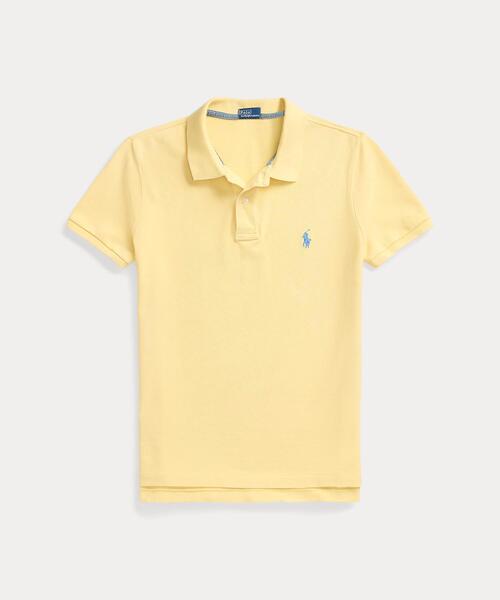 POLO RALPH LAUREN(ポロ ラルフ ローレン)の「クラシック フィット メッシュ ポロシャツ(ポロシャツ・レディース・イエロー・XS/XL/L/M/S)」の2枚目の写真