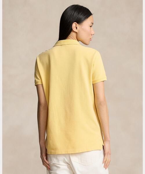 POLO RALPH LAUREN(ポロ ラルフ ローレン)の「クラシック フィット メッシュ ポロシャツ(ポロシャツ・レディース・イエロー・XS/XL/L/M/S)」の4枚目の写真