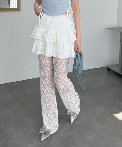 by muni:r（バイ ムニール）の「ビッグリボンサテン2WAYパンプス（パンプス・レディース・アイボリー/シルバー/ブラック・25.0cm/24.5cm/24.0cm/23.5cm/23.0cm）」の12枚目の写真