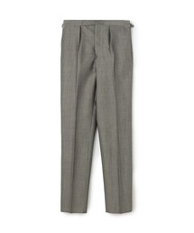 FUMIYA HIRANO THE TROUSERS SAVILE ROW ウールモヘヤ 1プリーツトラウザーズ