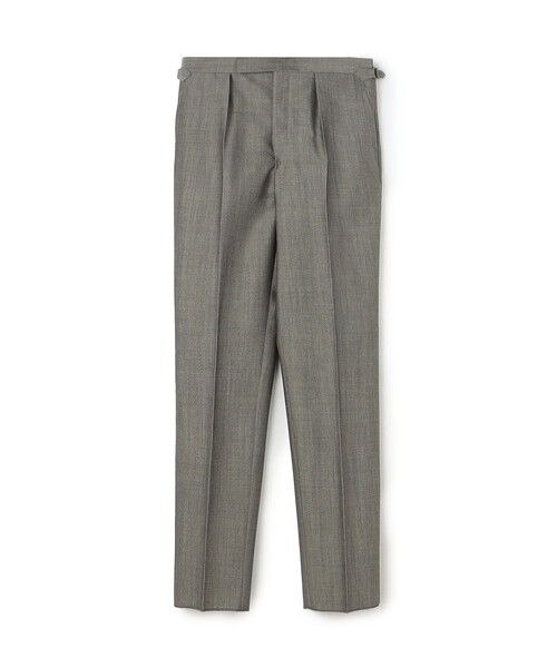 TOMORROWLAND (トゥモローランド)の「FUMIYA HIRANO THE TROUSERS SAVILE ROW ウールモヘヤ 1プリーツトラウザーズ(スラックス・メンズ・グレー・42/36)」の1枚目の写真