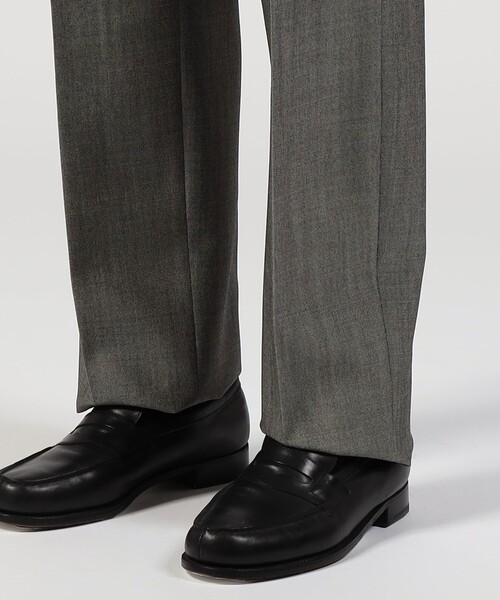 TOMORROWLAND (トゥモローランド)の「FUMIYA HIRANO THE TROUSERS SAVILE ROW ウールモヘヤ 1プリーツトラウザーズ(スラックス・メンズ・グレー・42/36)」の9枚目の写真