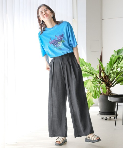 2セット商品 セール】2タックストレートワイドパンツ 117917（その他パンツ