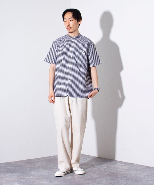 GLOSTER(グロスター)の「【GLOSTER/グロスター】SUMMER BEACH PANTS イージーパンツ(その他パンツ・メンズ・チャコールグレー/ネイビー/キナリ・S/M/L)」の15枚目の写真