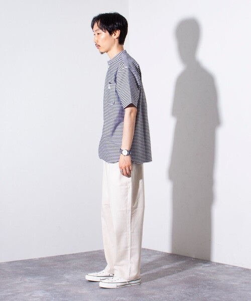 GLOSTER(グロスター)の「【GLOSTER/グロスター】SUMMER BEACH PANTS イージーパンツ(その他パンツ・メンズ・チャコールグレー/ネイビー/キナリ・S/M/L)」の16枚目の写真