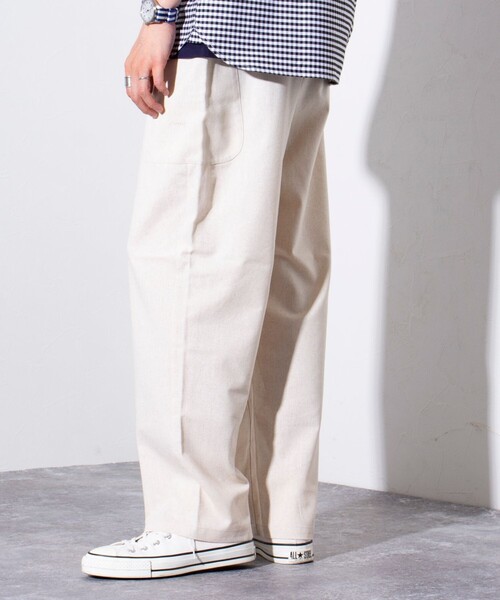 GLOSTER(グロスター)の「【GLOSTER/グロスター】SUMMER BEACH PANTS イージーパンツ(その他パンツ・メンズ・チャコールグレー/ネイビー/キナリ・S/M/L)」の19枚目の写真