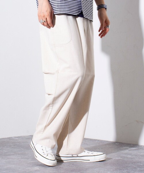 GLOSTER(グロスター)の「【GLOSTER/グロスター】SUMMER BEACH PANTS イージーパンツ(その他パンツ・メンズ・チャコールグレー/ネイビー/キナリ・S/M/L)」の21枚目の写真