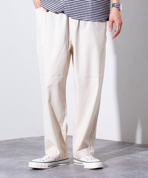 GLOSTER(グロスター)の「【GLOSTER/グロスター】SUMMER BEACH PANTS イージーパンツ(その他パンツ・メンズ・チャコールグレー/ネイビー/キナリ・S/M/L)」の22枚目の写真
