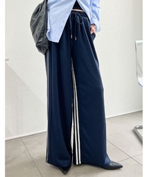 Re:EDIT | [低身長/高身長サイズ有][2024 SUMMER COLLECTION]サイドラインルーズワイドパンツ(その他パンツ)