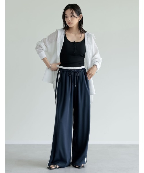 ワイド ドレープパンツ ルーズデザイン 脚長 韓国スタイル n1357 240230-gy.jpg?fitin=720:720
