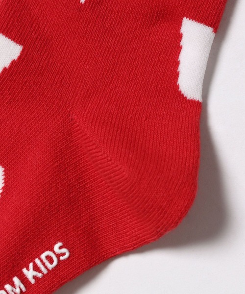 LOWRYS FARM（ローリーズファーム）の「ハートガラソックス　130429（ソックス/靴下・キッズ・レッド/ブラック/オフホワイト・MEDIUM/X-LARGE/LARGE）」の8枚目の写真