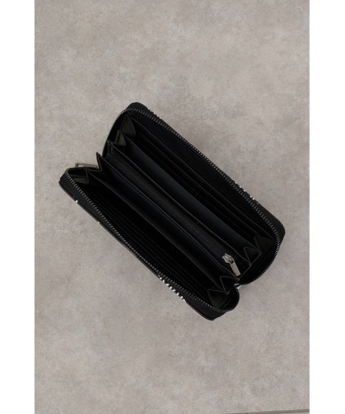 moussy長財布 ブラック ロゴプレート長財布（財布）｜AZUL BY MOUSSY（アズールバイマウジー