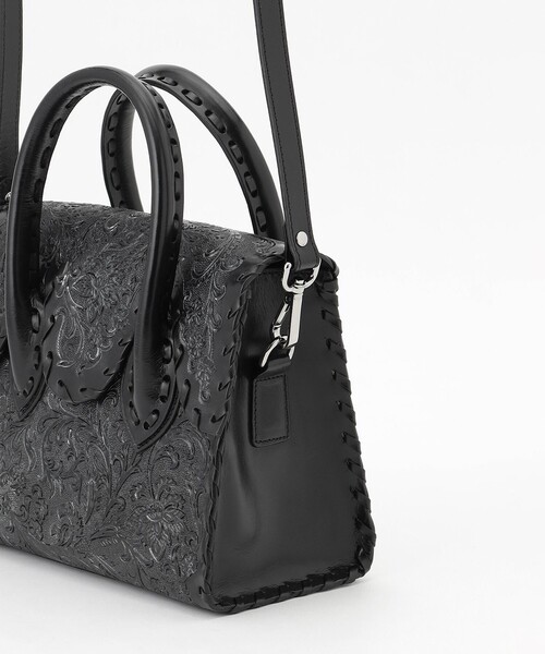 GRACE CONTINENTAL(グレースコンチネンタル)の「LittleFlowerHB(ハンドバッグ・レディース・ブラック/ホワイト系その他/ネイビー・FREE)」の8枚目の写真