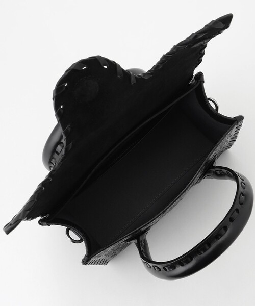 GRACE CONTINENTAL(グレースコンチネンタル)の「LittleFlowerHB(ハンドバッグ・レディース・ブラック/ホワイト系その他/ネイビー・FREE)」の10枚目の写真