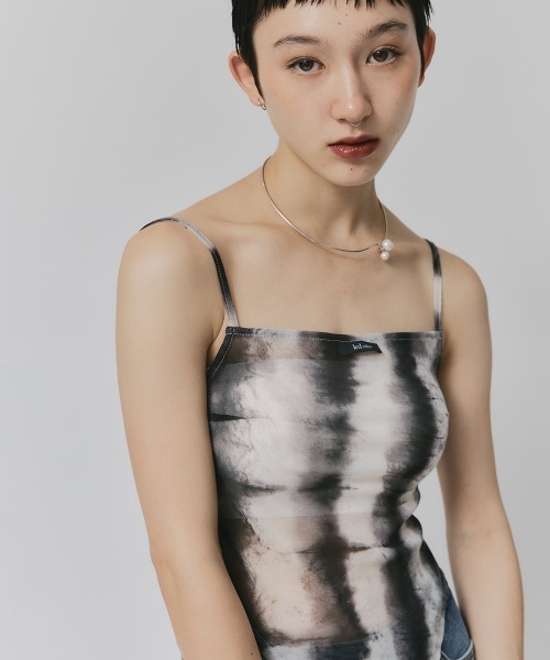 【led.tokyo】キャミパターンボディスーツ（キャミソール）｜led.tokyo（レッドトウキョウ）