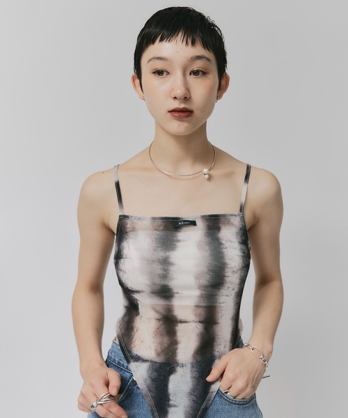 【led.tokyo】キャミパターンボディスーツ（キャミソール）｜led.tokyo（レッドトウキョウ）