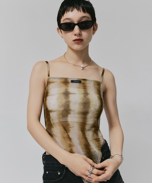 【led.tokyo】キャミパターンボディスーツ（キャミソール）｜led.tokyo（レッドトウキョウ）