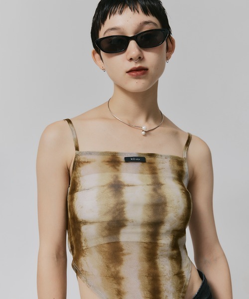 【led.tokyo】キャミパターンボディスーツ（キャミソール）｜led.tokyo（レッドトウキョウ）