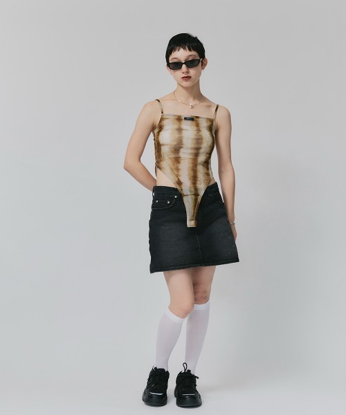 【led.tokyo】キャミパターンボディスーツ（キャミソール）｜led.tokyo（レッドトウキョウ）