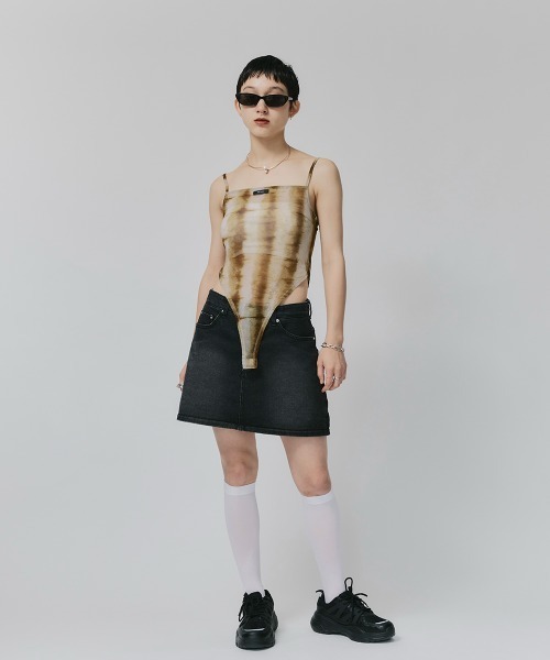 【led.tokyo】キャミパターンボディスーツ（キャミソール）｜led.tokyo（レッドトウキョウ）