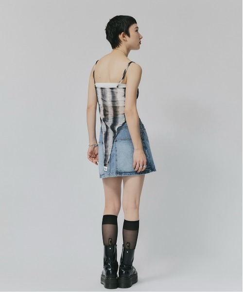 【led.tokyo】キャミパターンボディスーツ（キャミソール）｜led.tokyo（レッドトウキョウ）