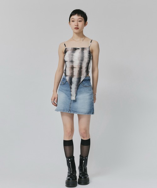 【led.tokyo】キャミパターンボディスーツ（キャミソール）｜led.tokyo（レッドトウキョウ）