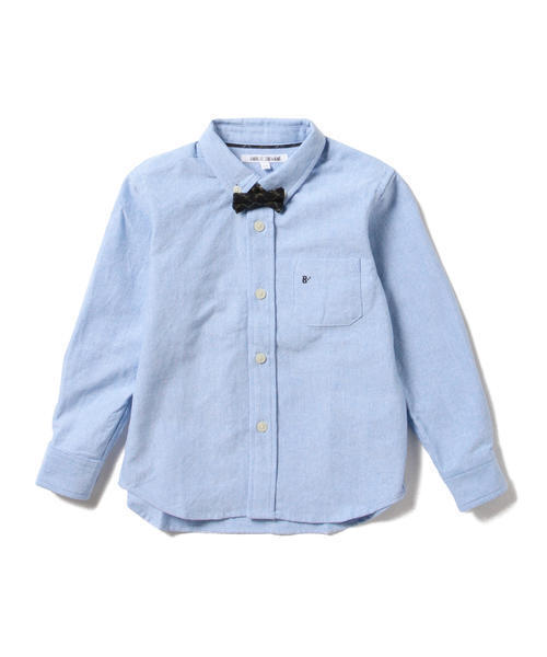 B:MING by BEAMS(ビーミングバイビームス)の「【【VERY3月号掲載】ビーミング by ビームス / ボウタイ付きシャツ 16FO】(シャツ/ブラウス・キッズ・ホワイト/サックスブルー・90/110/100/120/130/140)」の19枚目の写真