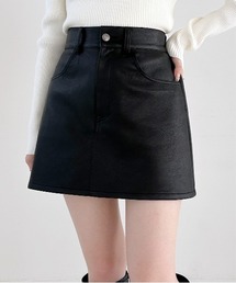 Heather | ステッチミニスカート　139051(スカート)