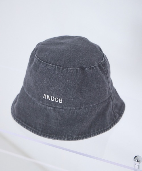 ANDGEEBEE（アンジービー）の「デニムバケットハット（ハット・レディース・ブラック・FREE）」の6枚目の写真