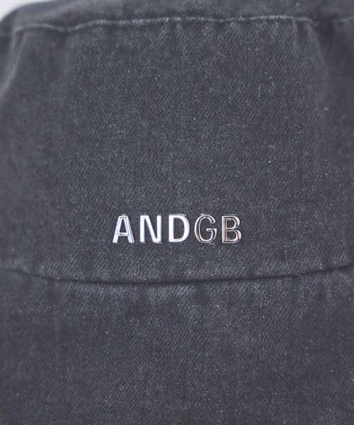 ANDGEEBEE（アンジービー）の「デニムバケットハット（ハット・レディース・ブラック・FREE）」の5枚目の写真