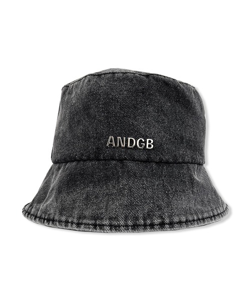 ANDGEEBEE（アンジービー）の「デニムバケットハット（ハット・レディース・ブラック・FREE）」の8枚目の写真