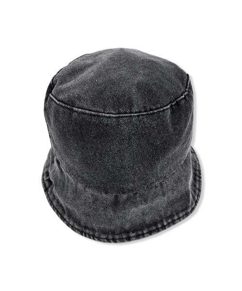 ANDGEEBEE（アンジービー）の「デニムバケットハット（ハット・レディース・ブラック・FREE）」の7枚目の写真