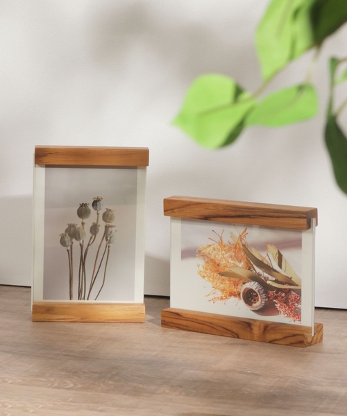 studio CLIP（スタディオクリップ）の「【daily CLIP】バインドフレームポスト（フォトフレーム・レディース・ナチュラル・FREE）」の2枚目の写真