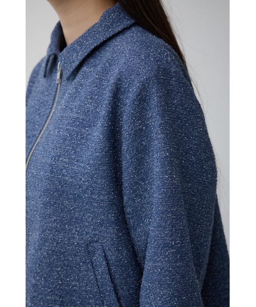 セール】ラメツイードショートジャケット（テーラードジャケット