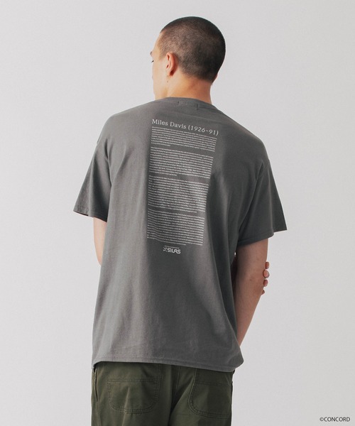 SILAS（サイラス）の「MILES S/S TEE（Tシャツ/カットソー・メンズ・ブラック/チャコール/イエロー・M/L/XL）」の13枚目の写真