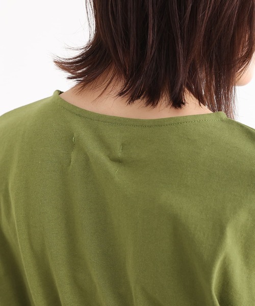 n'OrLABEL（ノアールレーベル）の「『ウエストドロストデザインカットソー』（Tシャツ/カットソー・レディース・グレイッシュベージュ/カーキ/ブラック・FREE）」の15枚目の写真