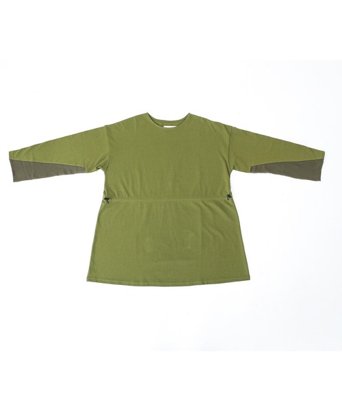 n'OrLABEL（ノアールレーベル）の「『ウエストドロストデザインカットソー』（Tシャツ/カットソー・レディース・グレイッシュベージュ/カーキ/ブラック・FREE）」の18枚目の写真