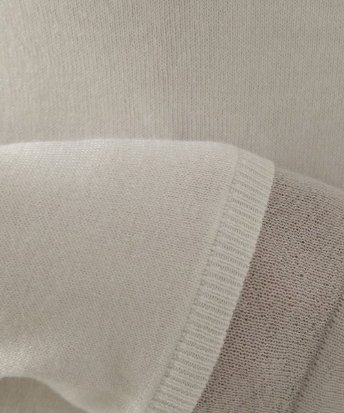 NATURAL BEAUTY BASIC(ナチュラルビューティーベーシック)の「◇レイヤードライクニット(ニット/セーター・レディース・ピンク系その他/グレー系その他/ホワイト系その他・FREE)」の18枚目の写真