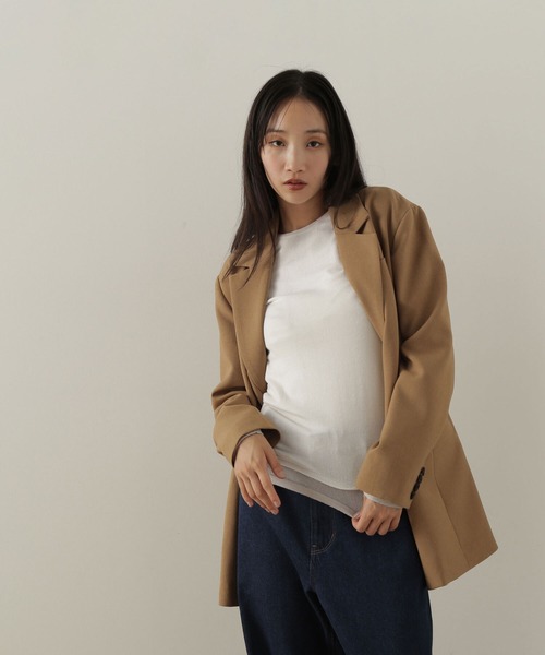 NATURAL BEAUTY BASIC(ナチュラルビューティーベーシック)の「◇レイヤードライクニット(ニット/セーター・レディース・ピンク系その他/グレー系その他/ホワイト系その他・FREE)」の11枚目の写真