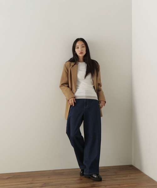 NATURAL BEAUTY BASIC(ナチュラルビューティーベーシック)の「◇レイヤードライクニット(ニット/セーター・レディース・ピンク系その他/グレー系その他/ホワイト系その他・FREE)」の16枚目の写真