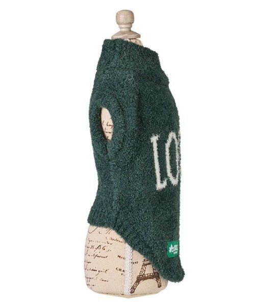 LOGOS（ロゴス）の「LOGOS/ふわふわルームウェア（ペットウェア・レディース・イエロー/グリーン・XS/S/M/L/2L/3L）」の5枚目の写真