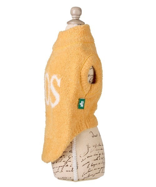 LOGOS（ロゴス）の「LOGOS/ふわふわルームウェア（ペットウェア・レディース・イエロー/グリーン・XS/S/M/L/2L/3L）」の8枚目の写真