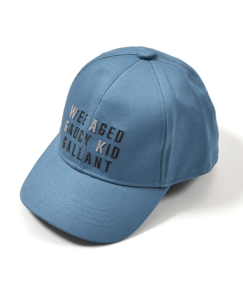 WASK（ワスク）の「ロゴパッチ刺しゅう配色バックテープキャップ(54~56cm)（キャップ・キッズ・ブラック/ブルー・M(52-54cm)/L(54-56cm)）」の8枚目の写真