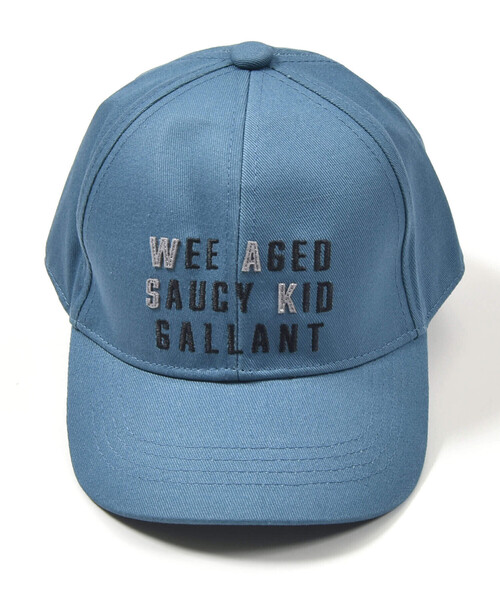 WASK（ワスク）の「ロゴパッチ刺しゅう配色バックテープキャップ(54~56cm)（キャップ・キッズ・ブラック/ブルー・M(52-54cm)/L(54-56cm)）」の7枚目の写真