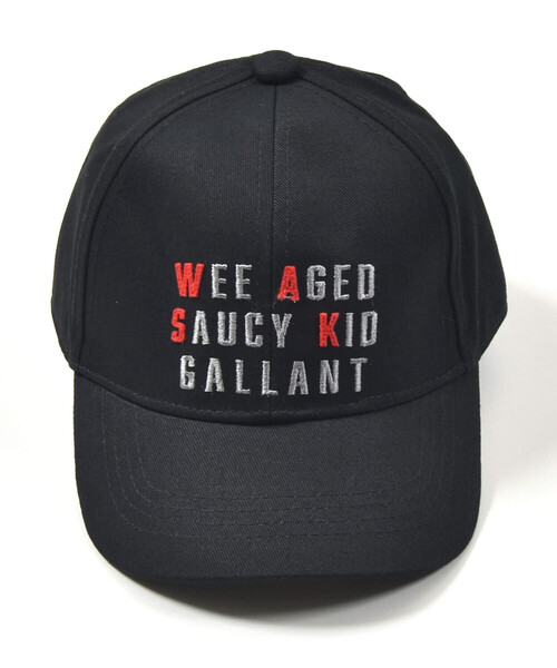 WASK（ワスク）の「ロゴパッチ刺しゅう配色バックテープキャップ(54~56cm)（キャップ・キッズ・ブラック/ブルー・M(52-54cm)/L(54-56cm)）」の15枚目の写真