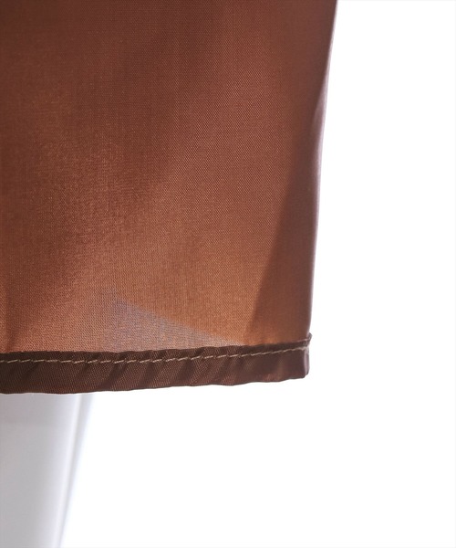 clear（クリア）の「レザープリーツスカート [ヴィンテージライク]≪2024AW新作≫（スカート・レディース・キャメル/ダークブラウン/ライトブラウン・M/S）」の5枚目の写真